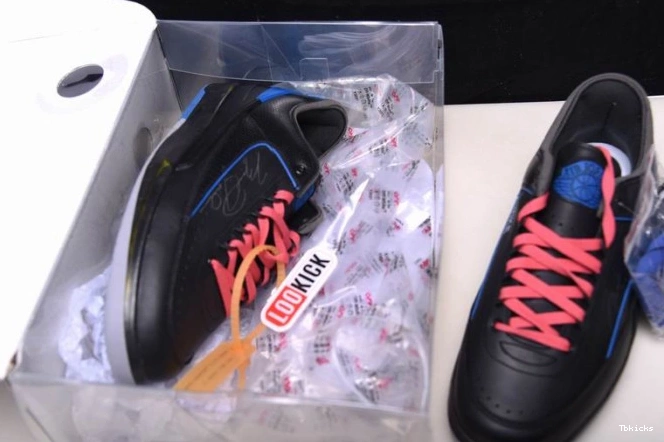 Reps TBK Black Blue Retro Off-White DJ4375-004 SP 2 Jordan Low 0721